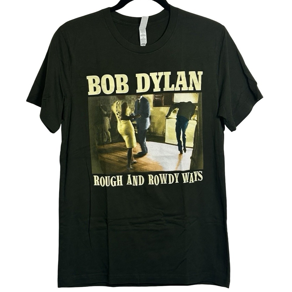 Bob‎ Dylan Rough And Rowdy Ways Tour Tee Size Medium Band Music Americana Folk